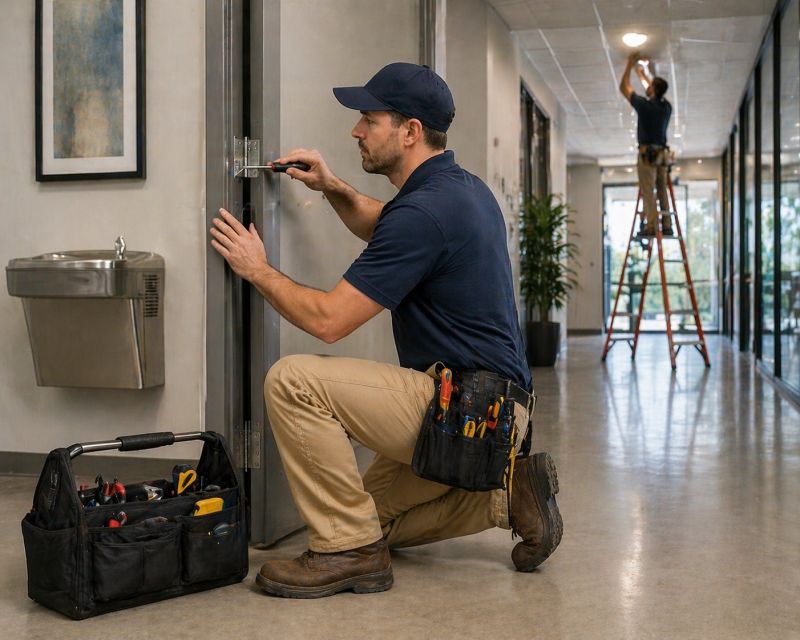 Commercial Window Caulking in Overland Park, KS