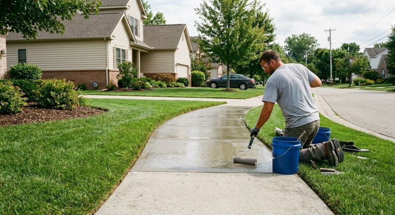 Concrete Walkway Sealing in Kitsap County, WA